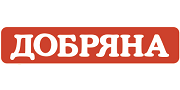 Етикетка з логотипом Добряна
